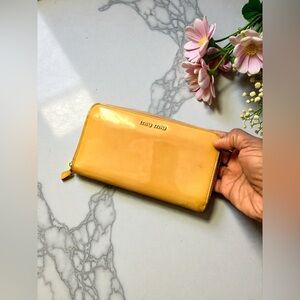 Miu Miu Camel Wallet